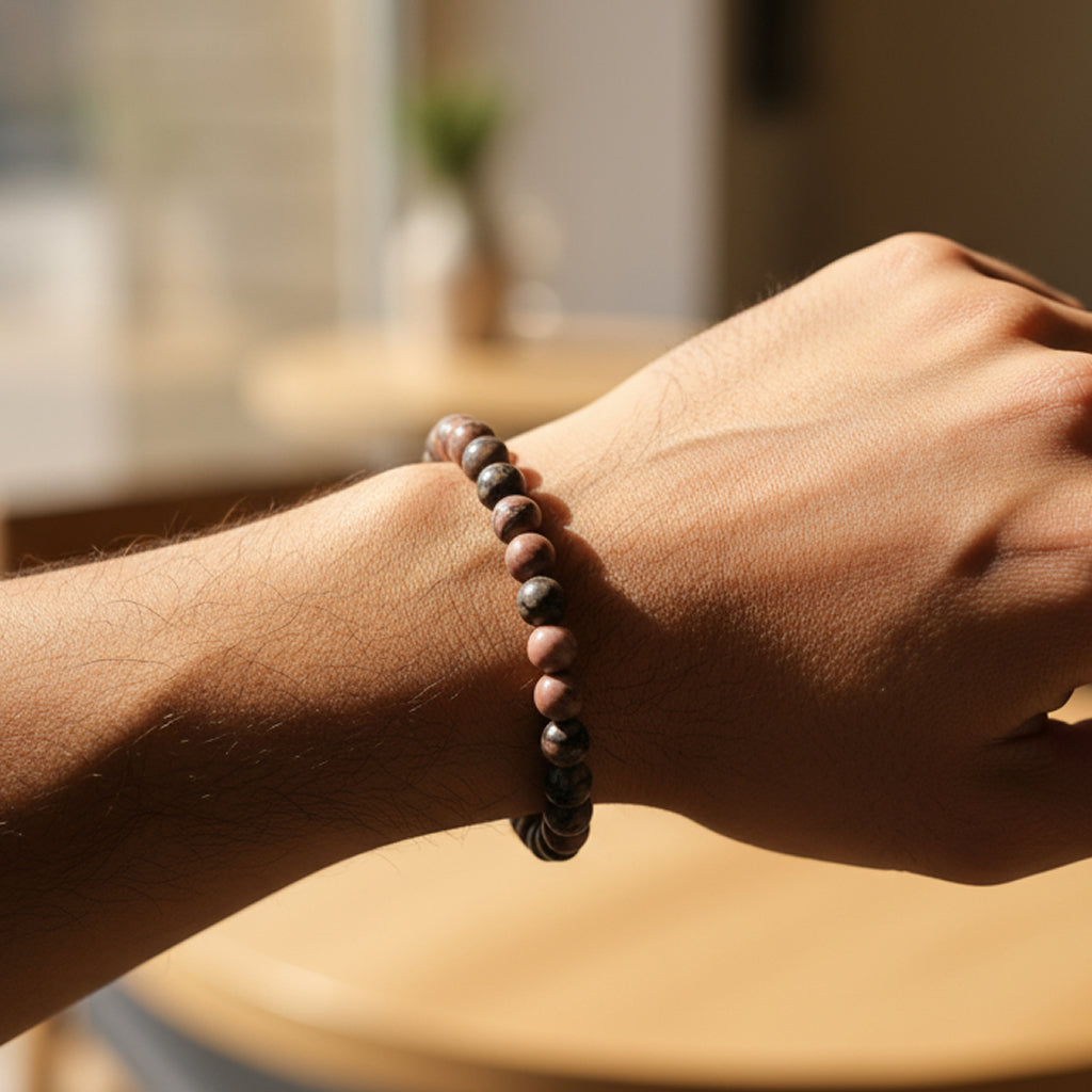 š Rhodonite Bracelet šø - Love, Healing & Forgiveness Stone