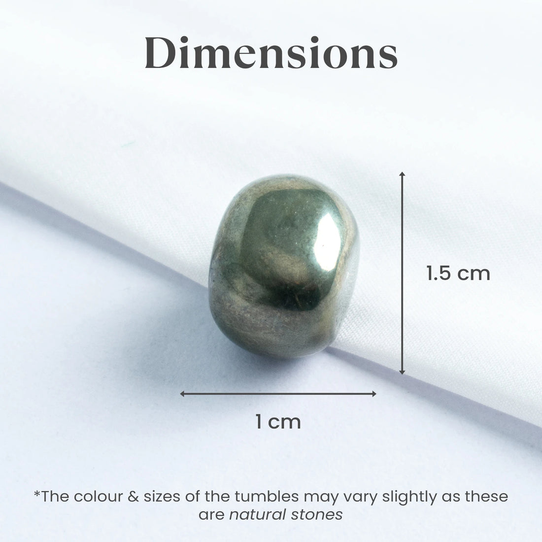 š° Natural Pyrite Tumble Stone šŖāØ