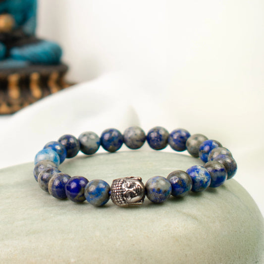 💙 Lapis Lazuli Bracelet | Wisdom, Truth & Royal Protection Stone ✨