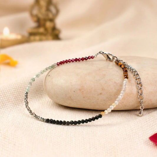 Dhan Yog Anklet | Money Attraction & Wealth Crystal Anklet for Women
