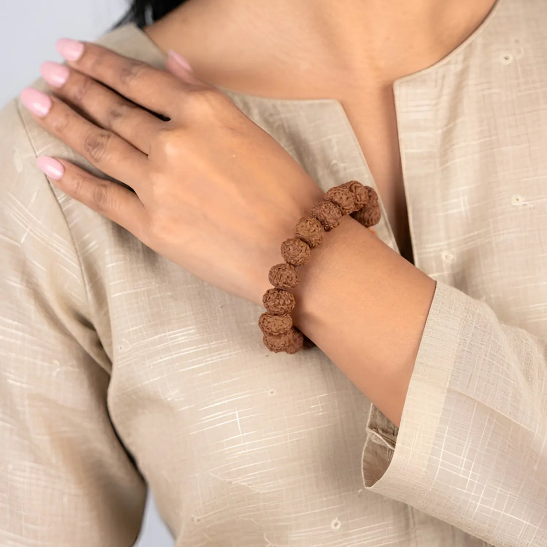 ✨Original 7 Mukhi Rudraksha Bracelet |💰 Wealth, Luck & Goddess Lakshmi Bracelet ✨