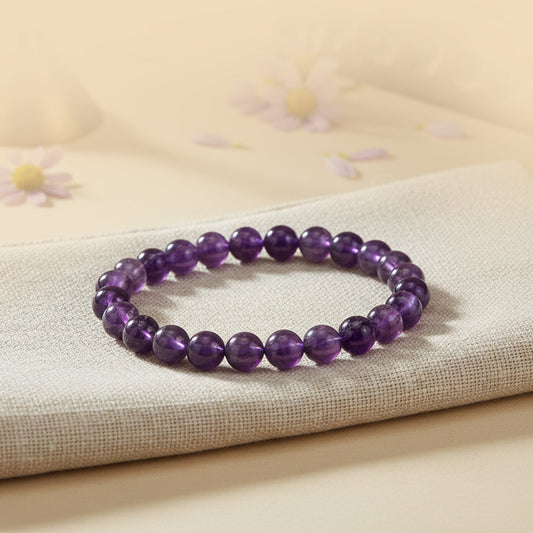 💜✨ NATURAL AMETHYST BRACELET| STONE OF PEACE ✨💜