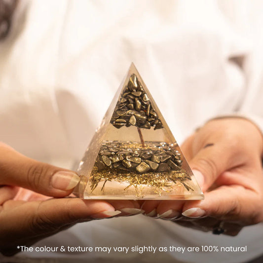 💰 Pyrite Money Magnet Pyramid ✨
