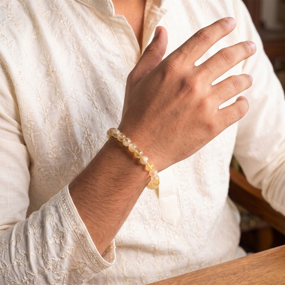 💛 Citrine Bracelet ✨ | Wealth, Success & Happiness Stone