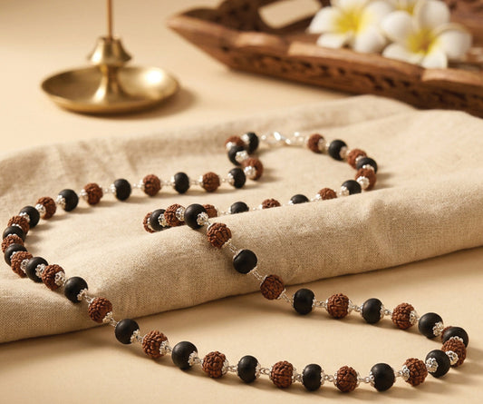 📿 Rudraksha Karungali Mala 54 Beads 8mm 🔱✨