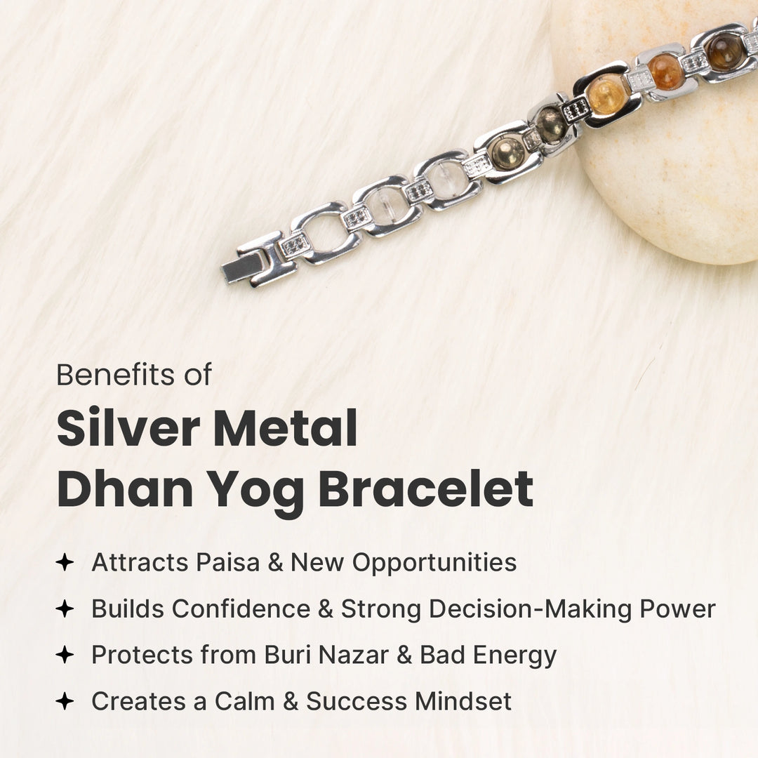 Metal Dhan Yog Bracelet for Wealth & Prosperity