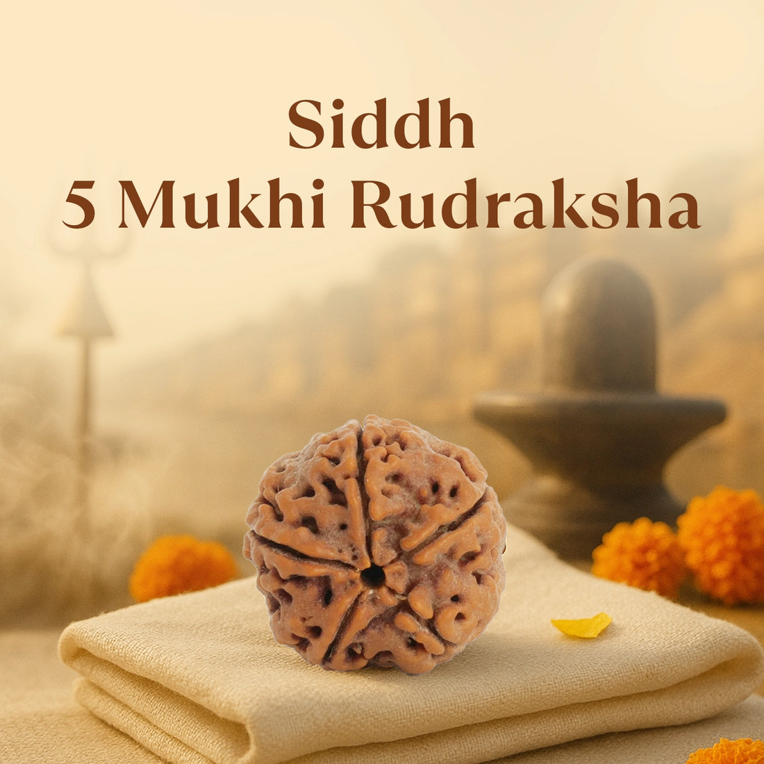 100% Natural Nepali 5 Mukhi Rudraksh with Lab Certificate.
Jupiter's Blessing for Peace, Health & Success.